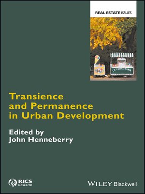 cover image of Transience and Permanence in Urban Development